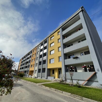 "Daudzdzīvokļu dzīvojamās ēkas fasādes vienkāršotā atjaunošana", G.Apiņa iela 14, Valmiera